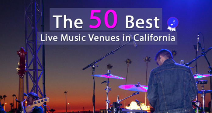 We were voted one of the 50 best music venues in California!